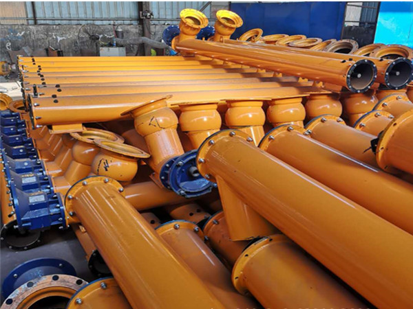 攪拌站專用自動化管式水泥螺旋輸送機